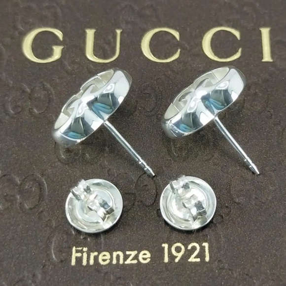 Gucci Luxury Double G Statement Earrings - Picture 3 of 5
